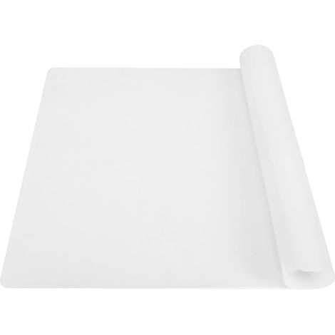 Non Adhésif Tapis Silicone Pâtisserie Grand Tapis de Table Tapis Pâte à Rouler,Resine Epoxy, Set de Table, Protection Plan de Travail Cuisine Résistant à la Chaleur 60x40cm Transparent (1/5)