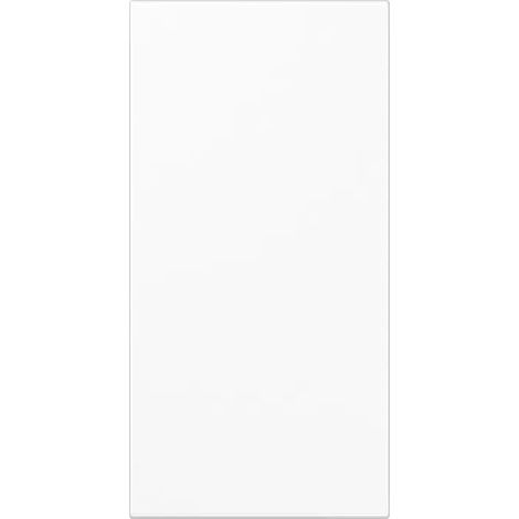 Jung Abdeckung in Tastenfarbe, F50, Thermoplast, Serie LS, alpinweiß LS 50 NA WW (1/2)