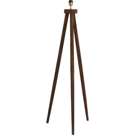 Light & Living - lampadaire - Ilias - marron - bois - luminaire (1/5)