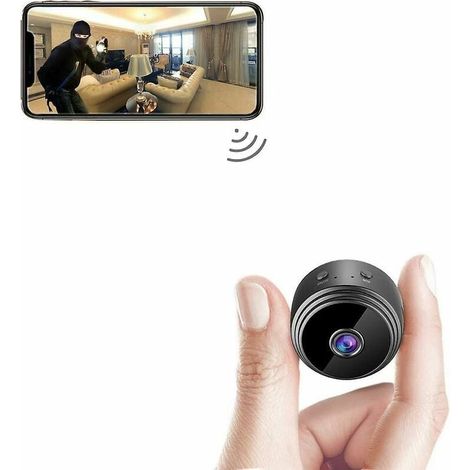 Hidden Wireless Spy Camera Wifi Mini Hd Camera Home Security Cameras (1/4)