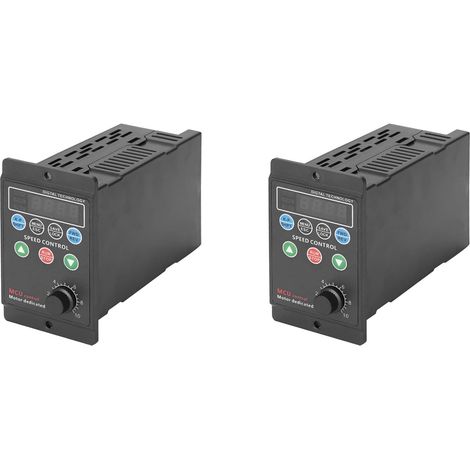 2X Convertisseur de Fréquence de Moteur de Sortie Triphasé à Entrée Monophasée 220V 750W avec Affichage à Tube Numérique à Quatre Chiffres (1/5)