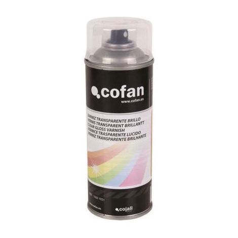 Spray barniz transparente brillo 400 ml