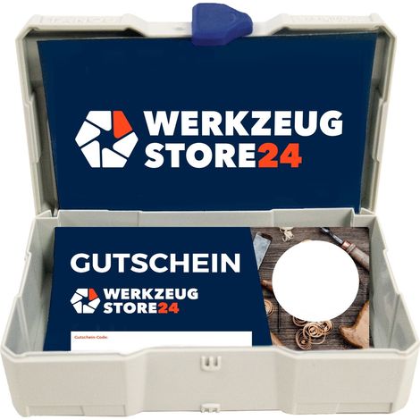 Geschenkgutschein Wert 50 € (Motiv Dunkelblau) - im Miniatur Systainer (1/4)