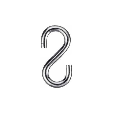 Ganci a "S" aperti 3,8x40 mm. - 4 pz.