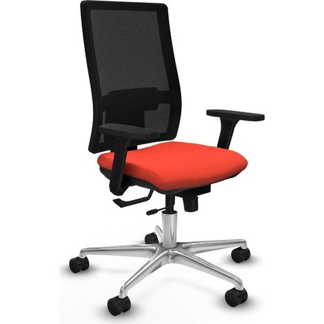 Piqueras y Crespo Chaise ergonomique orange foncé bureau (1/3)