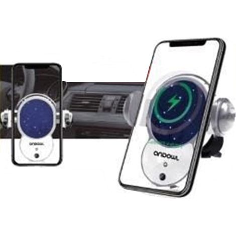 TRADE SHOP - Caricabatterie Caricatore Ricarica Rapida Wireless Magnetico Per Auto Veicoli 20w Q-pd24 - (1/2)