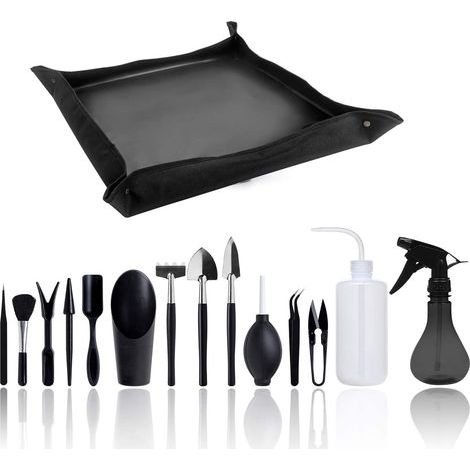 Gartengeräte-Set, Mini-Gartengeräte-Set für drinnen, Komplettes Werkzeugset (1/5)