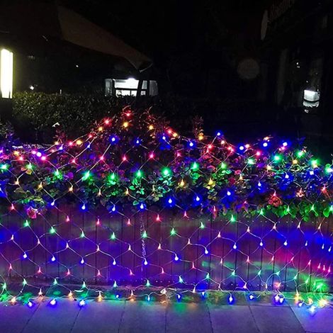 SWANEW Luce della tenda del LED 3x2M luce della stringa luce esterna 8 modi RGB (1/5)