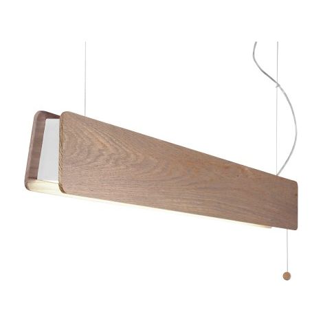 Suspension Nowodvorski Oslo 7520 acier chêne blanc