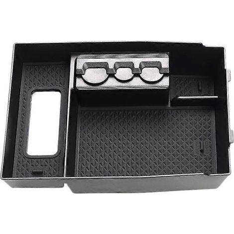 Boîte de rangement pour accoudoir central de voiture MAZDA CX-8 2017-2019 et CX-9 2016-2019 - Accessoires intérieurs - Organisateur de console centrale (1/4)