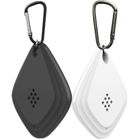Ultrasonic Mosquito Repellent, Portable Outdoor/Indoor Pest Repellent Against Insects and Spiders, Practical and Portable Insect and Mosquito Control (White+Black) (1/5)