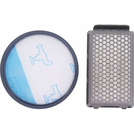 Kit di filtri HEPA per aspirapolvere ciclonici compatti ad alta potenza Rowenta RO3731EA, RO3753EA, RO3786EA, Moulinex e Tefal (alternativa al modello ZR005901). (1/5)
