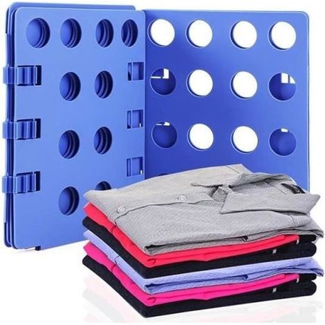 Planche à Plier le linge adulte Enfant Plieur de Linge pull chemise voyage Vetement Chemise veste plaque Pli Pieuse de linge 7059cm