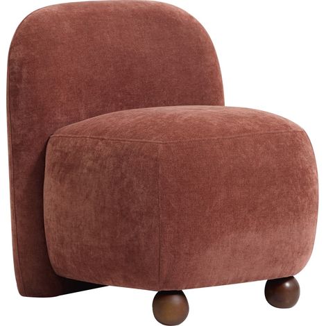 Nordlys - Fauteuil de Salon Scandinave avec Pietements Bois et Tissu (1/5)