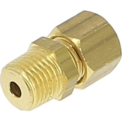 Raccord laiton bicône Ø8 Mâle 1/4
