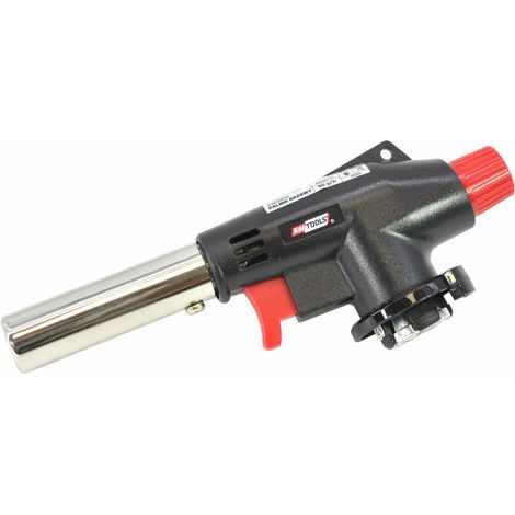 Soplete a gas Awtools – Modelo Piezo Tipo 6, ideal para trabajos de soldadura y reparación, encendido piezoeléctrico, diseño ergonómico, alto rendimiento y durabilidad (1/2)