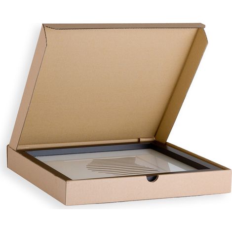 Lot de 100 Boîtes postale extra-plate format 400x400x50mm
