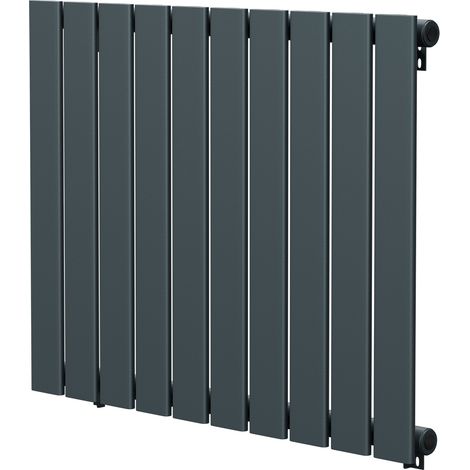Hudson Anthracite 600mm x 756mm Single Panel Radiator (1/5)