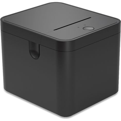 Imprimante thermique de reçus POS-5890A-L 58 mm : USB + Bluetooth + manuel d’instructions en 5 langues avec 1 rouleau de papier thermique noir (100-240 V, norme européenne) (1/5)