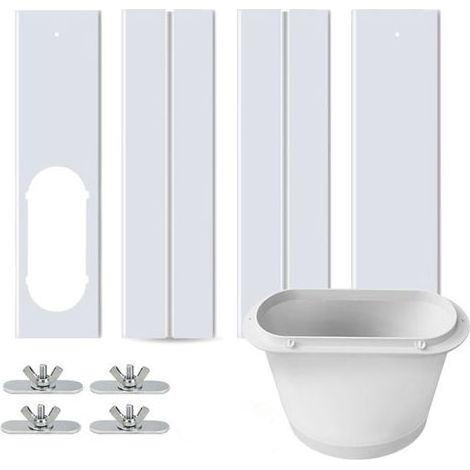 Lot de 4 Kit Calfeutrage Climatiseur Mobile, Joint Porte Fenetre Climatiseur Mobile (1/5)