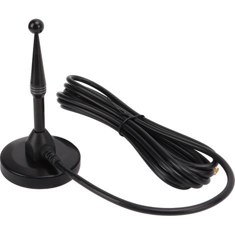 Antenne omnidirectionnelle 35dBi haute performance, base ventouse, récepteur signal XP-5G-005, gain élevé pour réception optimale. (1/5)