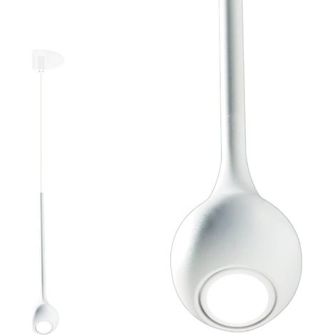 Lampe À Suspension Ursula Sp/I Blanc - Suspension Encastrable Led 5W 3000K 255Lm Faisceau 24° Ip20 Cadre Aluminium - Gea Luce (1/5)