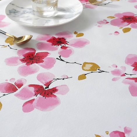Nappe en vinyle résistant pour cuisine, salle à manger, intérieur et extérieur, nappe en PVC facile à nettoyer pour table rectangulaire (86 pouces) (1/3)