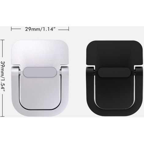 Set mit 2 tragbaren Laptopständern, Tastaturerhöhungen für den Schreibtisch, Mini-Universal-Computerständer (1/5)