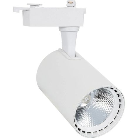 Faretto LED Binario Monofase 30W Bron Bianco 4000K Bianco Naturale (1/5)