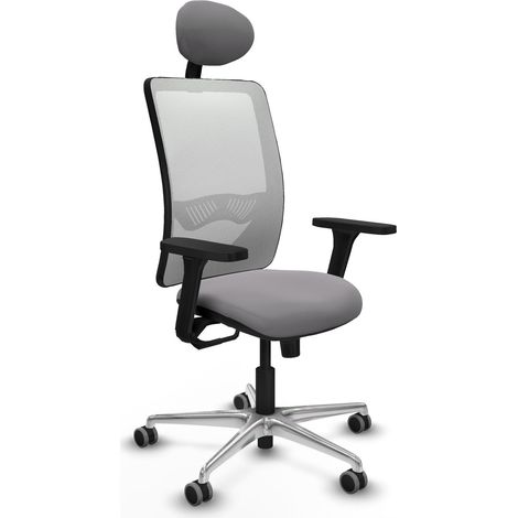 Silla de oficina piqueras y crespo Zulema blanco espuma alta calidad (1/2)