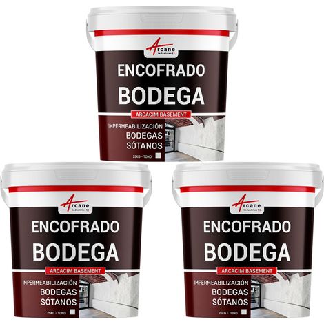 Revoque hidrófugo para interiores: bodegas, semisótanos, garajes - ARCACIM BASEMENT