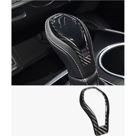Carbon fiber decorative sticker for Infiniti QX60/80 Q50L Q60 gear shift knob (1/5)