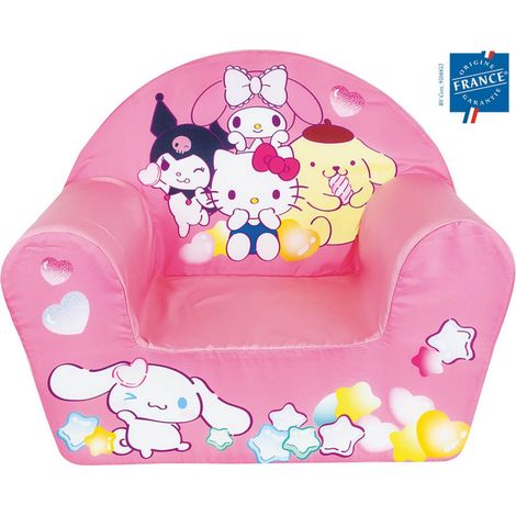 Fauteuil club enfant - Hello Kitty & Friends - FUN HOUSE - Origine France Garantie - Déhoussable (1/2)