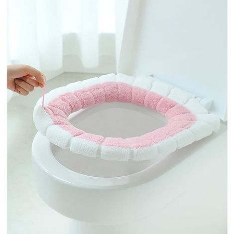 WC-Sitzkissen, 2er-Set – wasserdicht – weich und warm – waschbar (1/4)