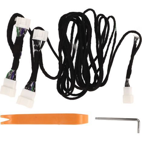Kit de mise à niveau des haut-parleurs pour Tesla Model 3 2019-2020, avec faisceau de câblage d'activation audio et pièces de rechange. (1/5)