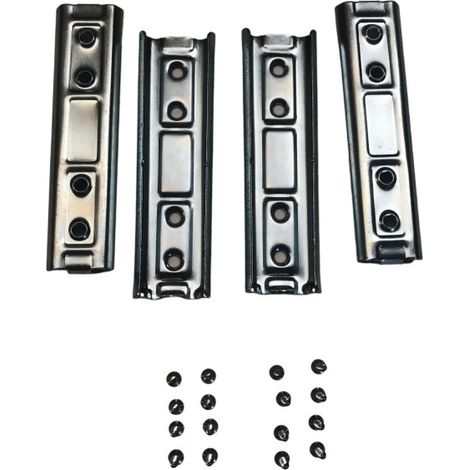 Scm Créations – Jeux de glissière pour lit et tête de lit – Fixation rapide avec vis incluses – Installation facile – Pour structures en bois (1/3)