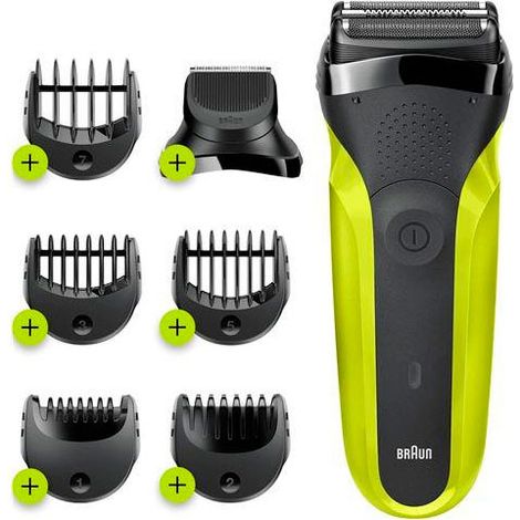 Afeitadora eléctrica Braun Series 3 Shave & Style 240 V + 5 peines (300BT) (1/5)