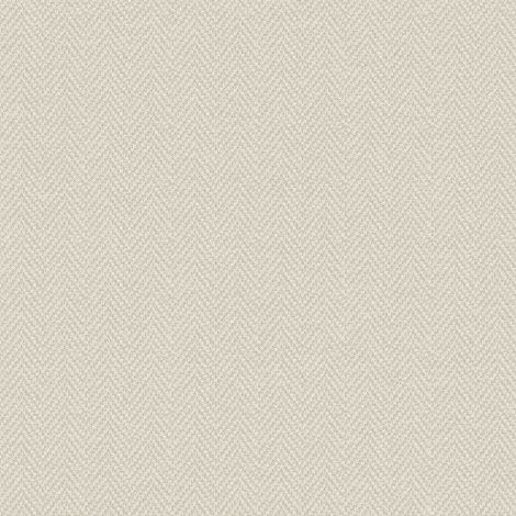 Textured Vinyl Wallpaper White Neutral Chevron Weave Matt Embossed Finish