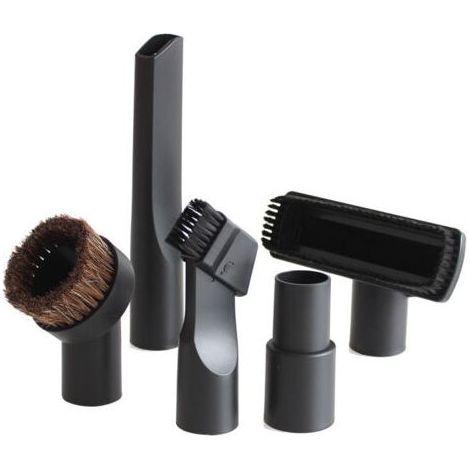 Lot de 5 Accessoires pour Aspirateur Embouts pour Aspirateurs Brosse dAspirateur Universelle Convient Aux Raccords de Tuyau de 32 mm et 35 mm de Diamètre (1/5)