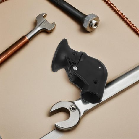 Adaptateur Coudé pour Parasol Extérieur Résistant Au Vent Remplacement Facile pour Accessoires de Parasol de Terrasse avec Réglage Angle Polyvalent Kit Réparation Patio (1/5)