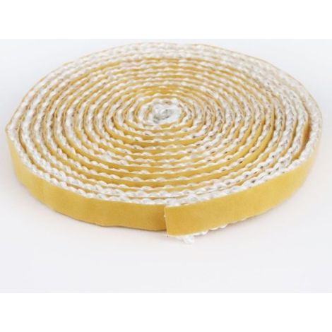 Joint plat autocollant (blanc) 10 x 2 mm - 2.50 m (1/2)