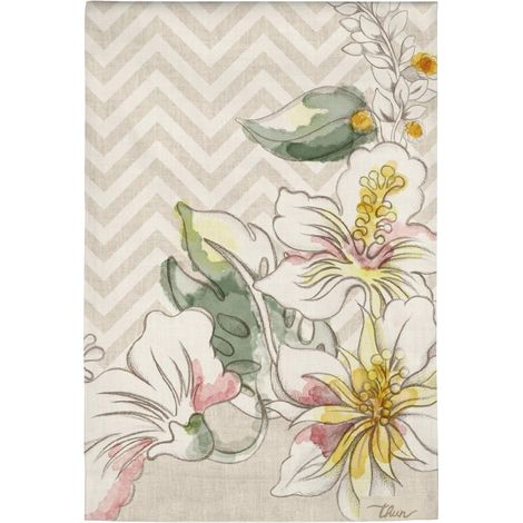 THUN - Runner antimacchia Eleganza Esotica - 100% poliestere, 150x45 cm (1/3)