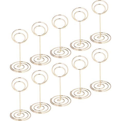 Porte-cartes de visite rond, porte-mémos de mariage, porte-cartes, or (1/5)