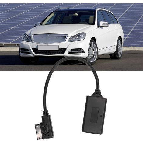 Adaptador AUX inalámbrico para interfaz multimedia, conexión estable, reemplazo del adaptador Bluetooth para Mercedes-Benz Clase A, B, C, E, G, CLS, GLK y SLK. (1/5)
