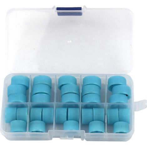 Lot de 30 pièces pour climatiseur automobile : cache-poussière pour valve de climatisation. (1/5)