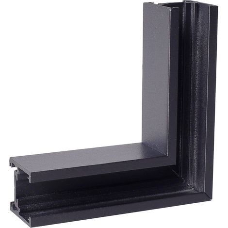 Staffa angolare 90° per binari MT0011/12 nera Maxlight (1/2)