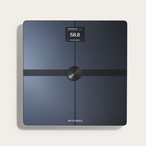 Withings Body SMART WLAN- Körperwaage, schwarz (1/5)