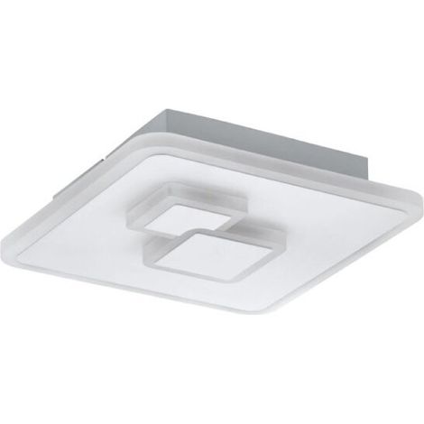 Plafoniera Moderna Cadegal Acciaio Bianco Luce Led Integrato 7,8W (1/3)