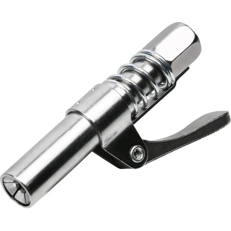 Coupleur de pistolet à graisse à dégagement rapide avec filetage NPT 1/8" 10 000 PSI Compatible avec tous les types de pistolet à graisse (1/4)