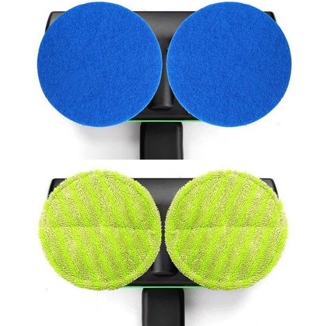 La nouvelle serpillière électrique rotative sans fil Spin Maid de TV, balai-serpillière électrique portatif rechargeable. (1/5)